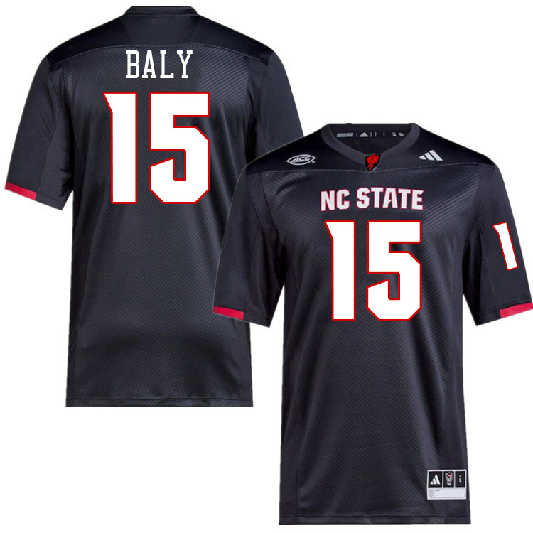 NC State Wolfpack #15 Jivan Baly College Football Jerseys Stitched-Black NC State Wolfpack #15 Jivan Baly College Football Jerseys Stitched-Black